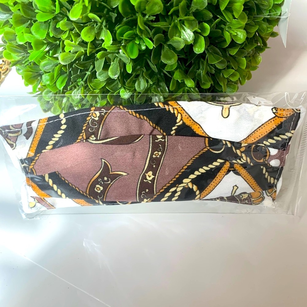 - FREE with purchase- Paisley print Fashion design face mask